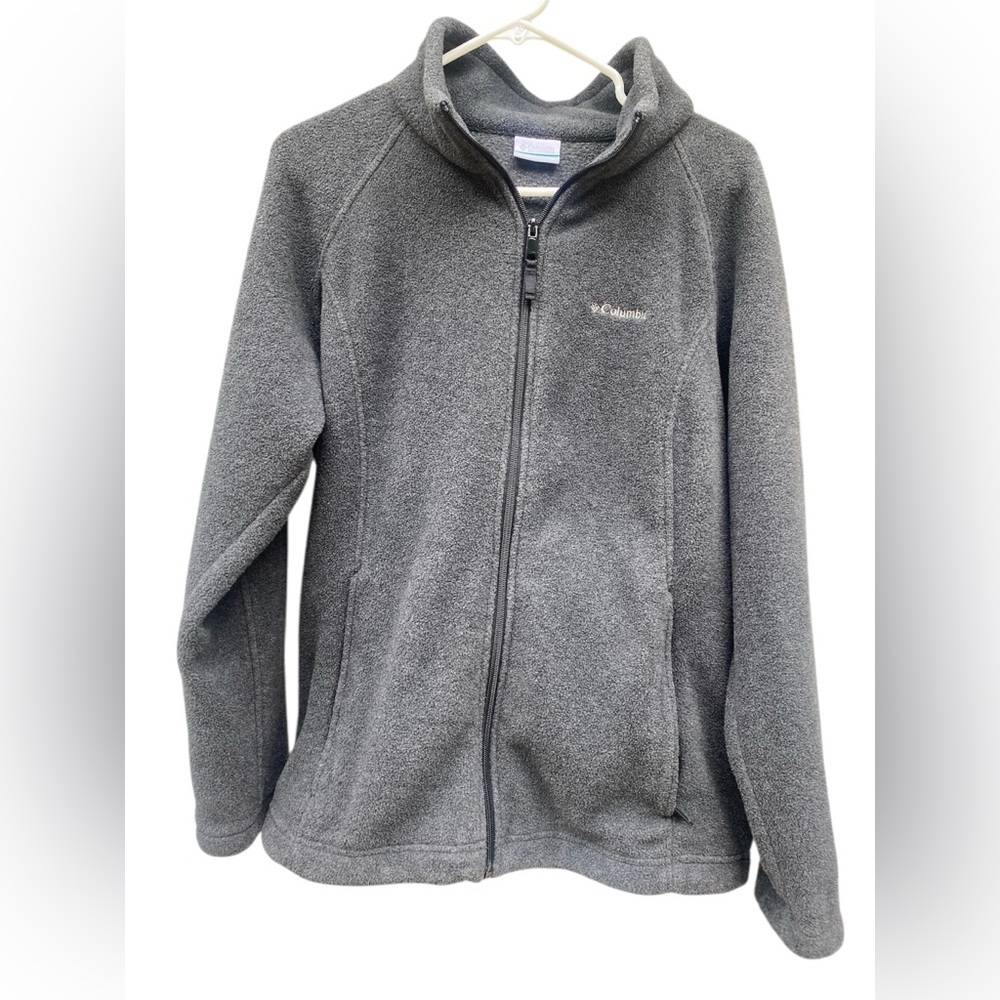 Columbia Charcoal Gray Full-Zip Jacket Ladies size 1X